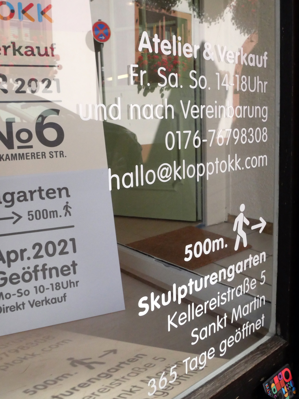 Atelier & Verkauf Bildhauerei KloppTokk Maikammerer Straße 6 Sankt Martin Südlichen Weinstraße
